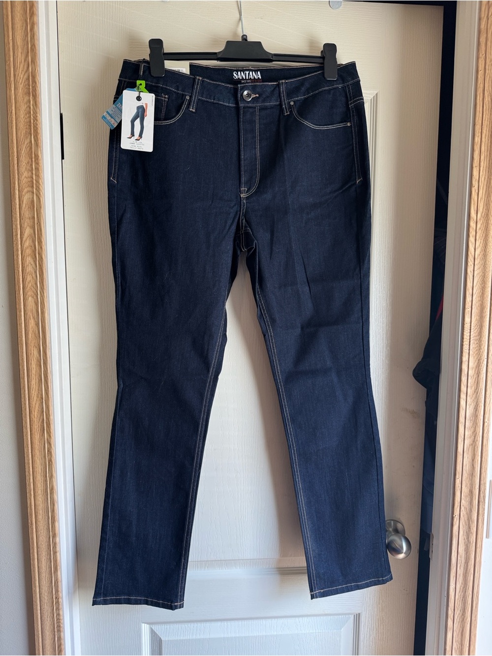 Dark Indigo Bootcut Jeans - Unbranded